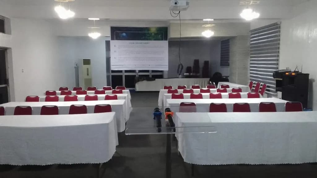 Allied Hall set for a banquet