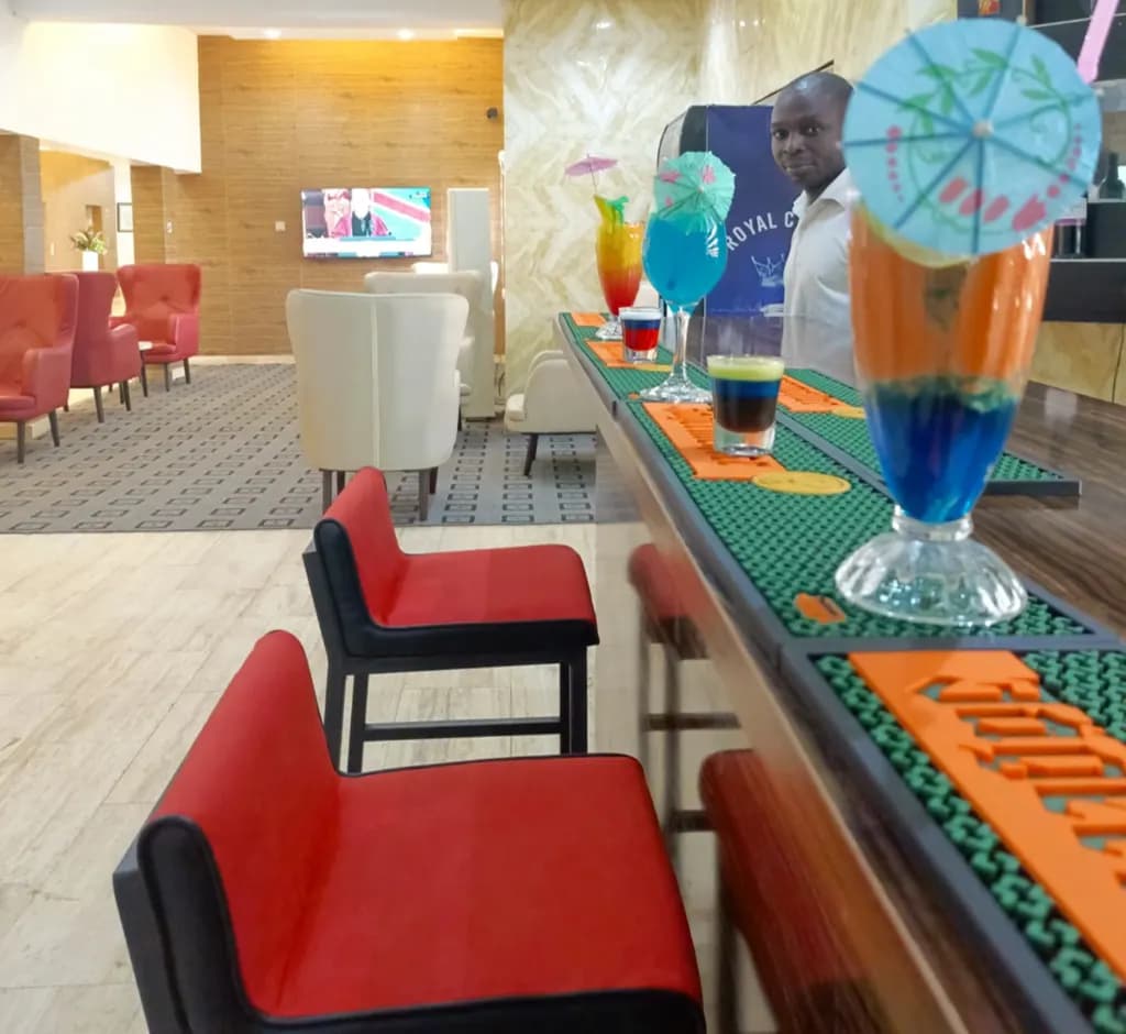 O Bar, set in the bamboo garden