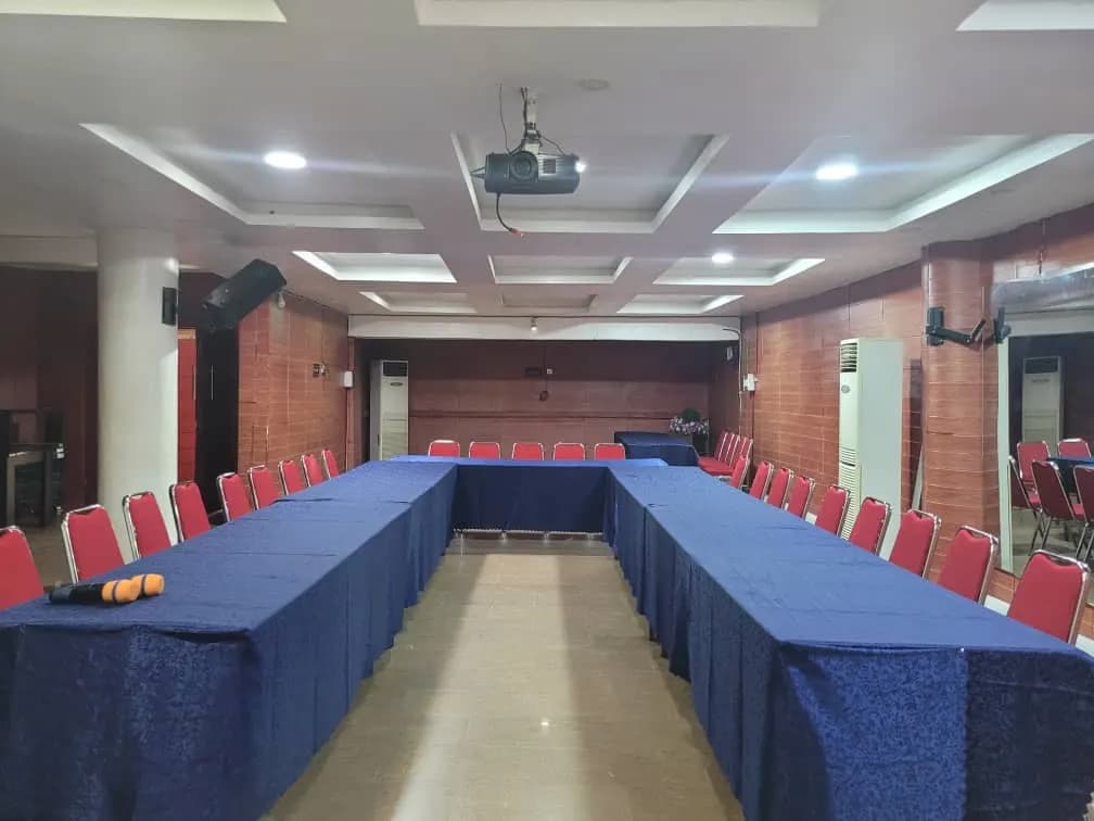 The VIP hall